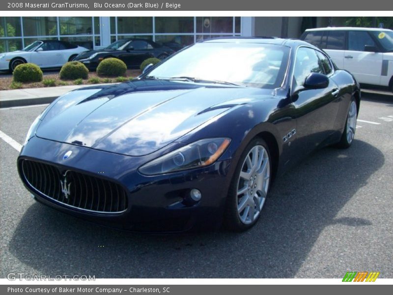 Blu Oceano (Dark Blue) / Beige 2008 Maserati GranTurismo