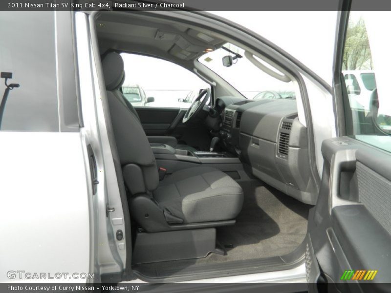Radiant Silver / Charcoal 2011 Nissan Titan SV King Cab 4x4
