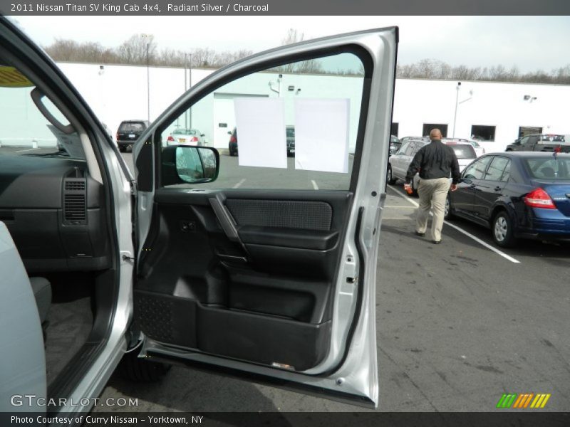Radiant Silver / Charcoal 2011 Nissan Titan SV King Cab 4x4