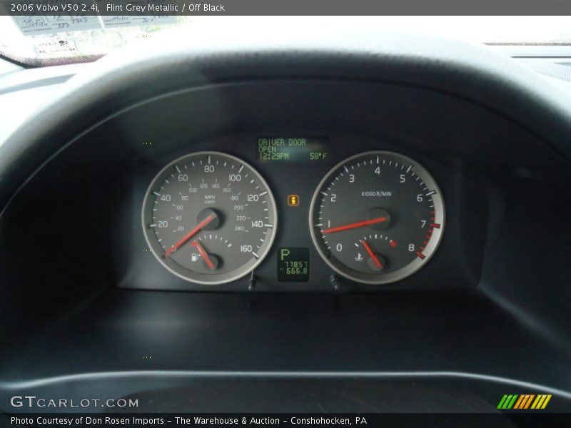  2006 V50 2.4i 2.4i Gauges