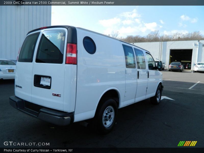 Summit White / Medium Pewter 2009 GMC Savana Van 2500 Commercial