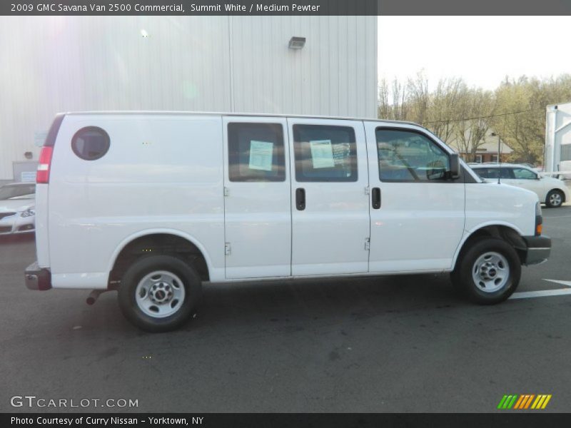 Summit White / Medium Pewter 2009 GMC Savana Van 2500 Commercial