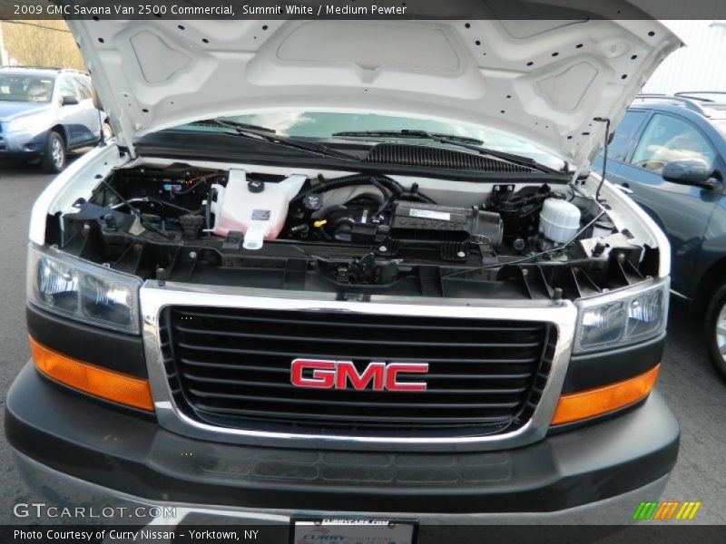 Summit White / Medium Pewter 2009 GMC Savana Van 2500 Commercial