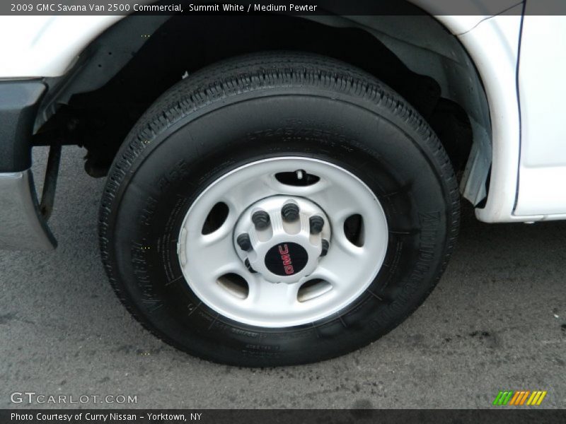 Summit White / Medium Pewter 2009 GMC Savana Van 2500 Commercial