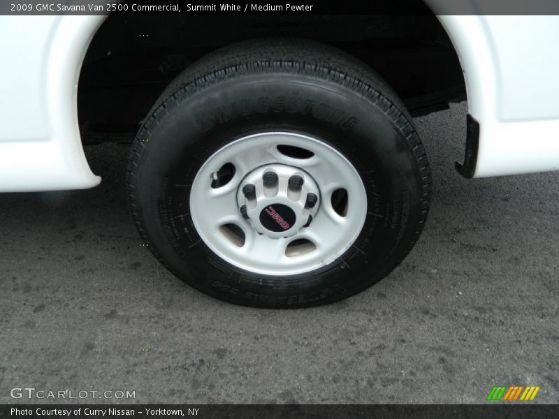 Summit White / Medium Pewter 2009 GMC Savana Van 2500 Commercial