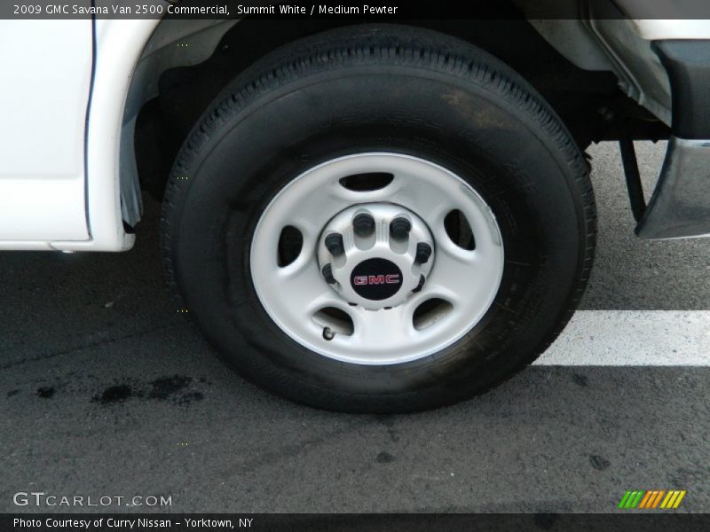 Summit White / Medium Pewter 2009 GMC Savana Van 2500 Commercial