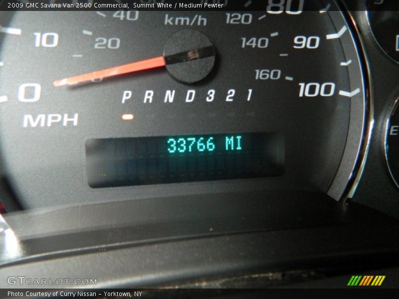 Summit White / Medium Pewter 2009 GMC Savana Van 2500 Commercial