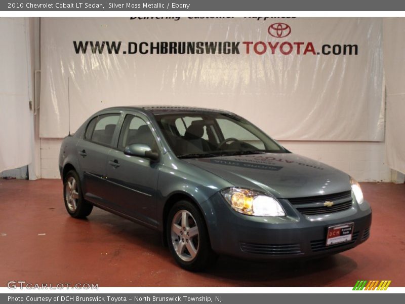 Silver Moss Metallic / Ebony 2010 Chevrolet Cobalt LT Sedan