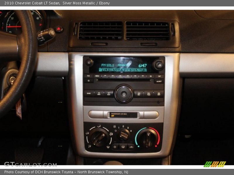 Silver Moss Metallic / Ebony 2010 Chevrolet Cobalt LT Sedan