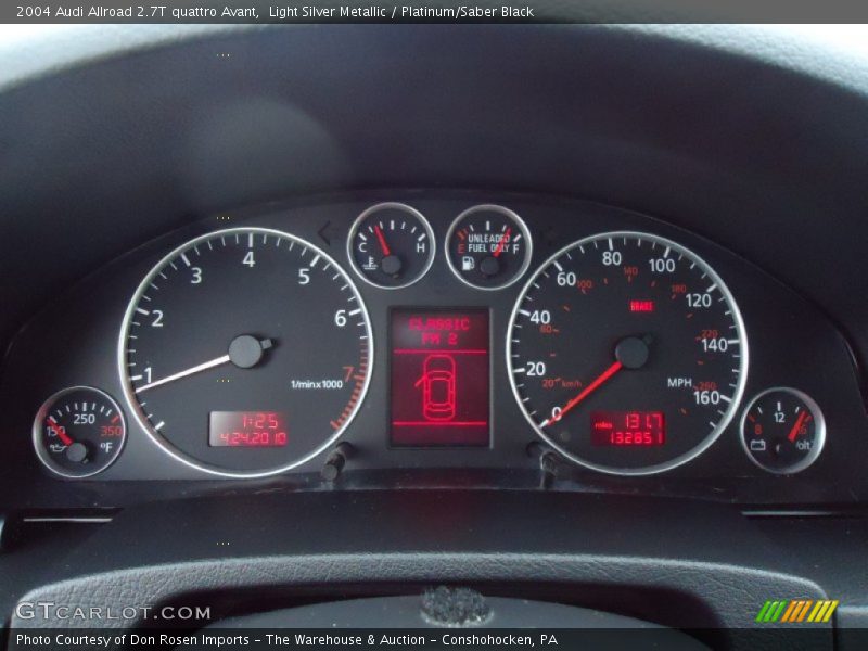  2004 Allroad 2.7T quattro Avant 2.7T quattro Avant Gauges