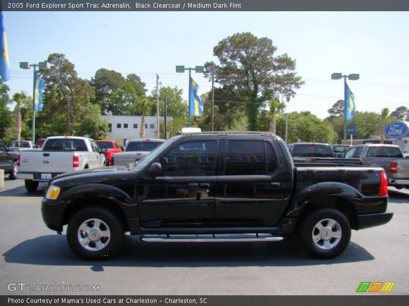 Black Clearcoat / Medium Dark Flint 2005 Ford Explorer Sport Trac Adrenalin