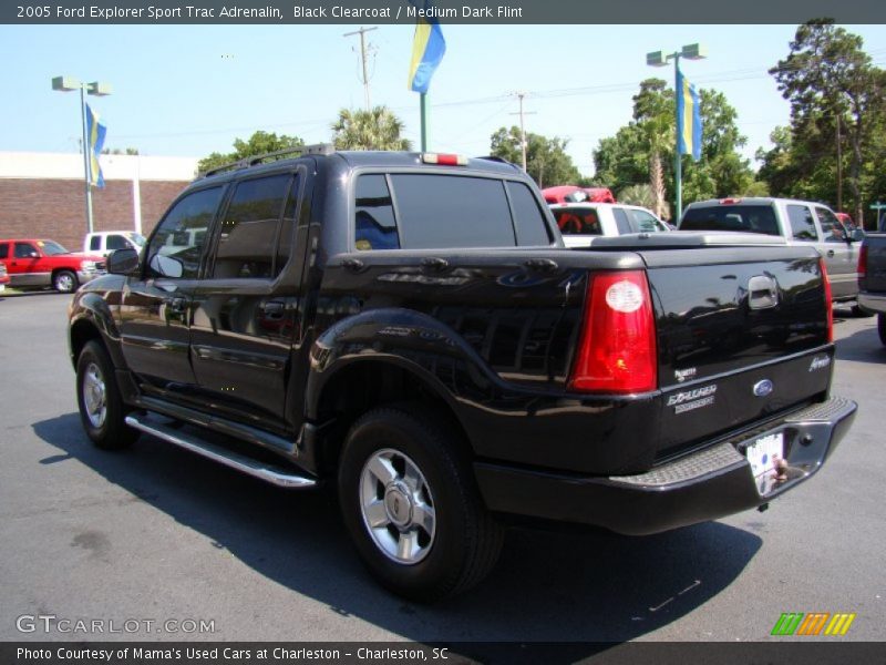 Black Clearcoat / Medium Dark Flint 2005 Ford Explorer Sport Trac Adrenalin