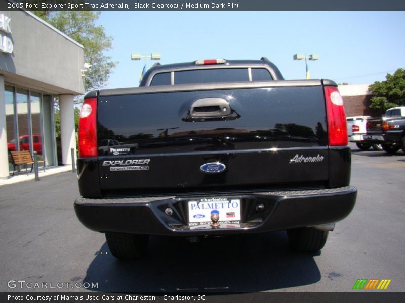 Black Clearcoat / Medium Dark Flint 2005 Ford Explorer Sport Trac Adrenalin