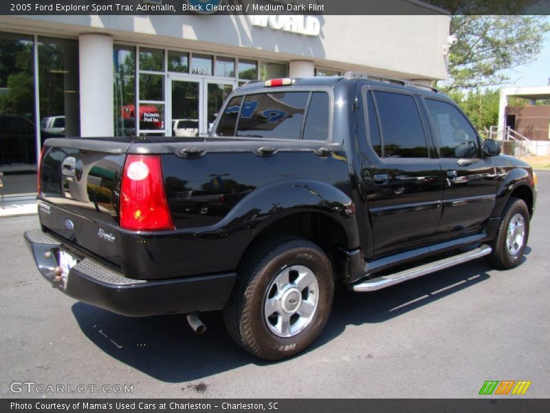 Black Clearcoat / Medium Dark Flint 2005 Ford Explorer Sport Trac Adrenalin
