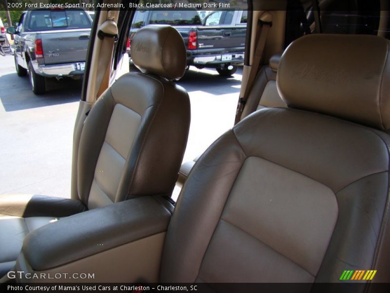 Black Clearcoat / Medium Dark Flint 2005 Ford Explorer Sport Trac Adrenalin