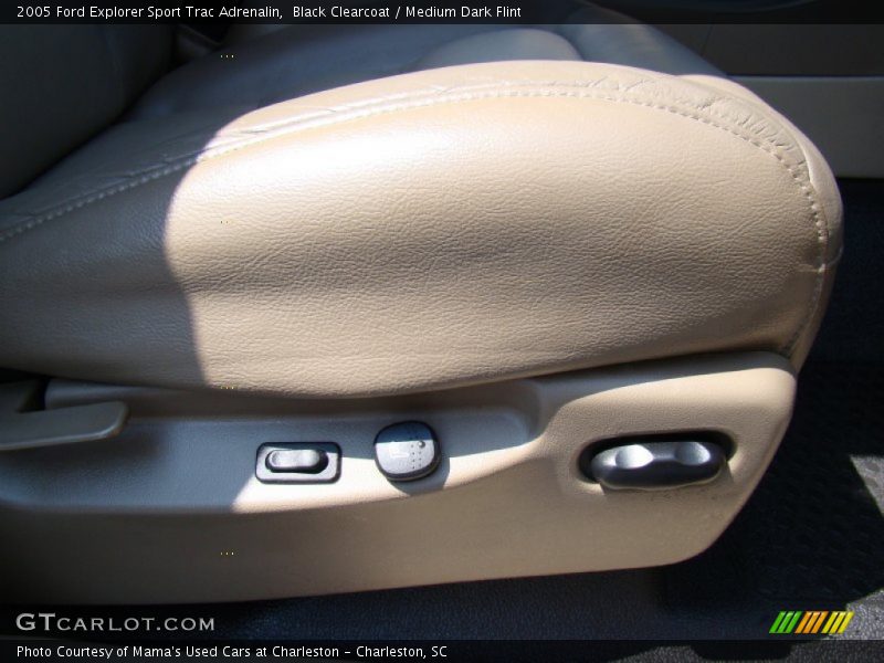 Black Clearcoat / Medium Dark Flint 2005 Ford Explorer Sport Trac Adrenalin
