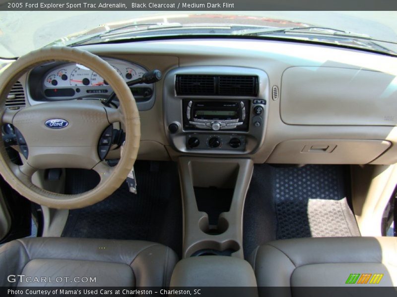 Black Clearcoat / Medium Dark Flint 2005 Ford Explorer Sport Trac Adrenalin