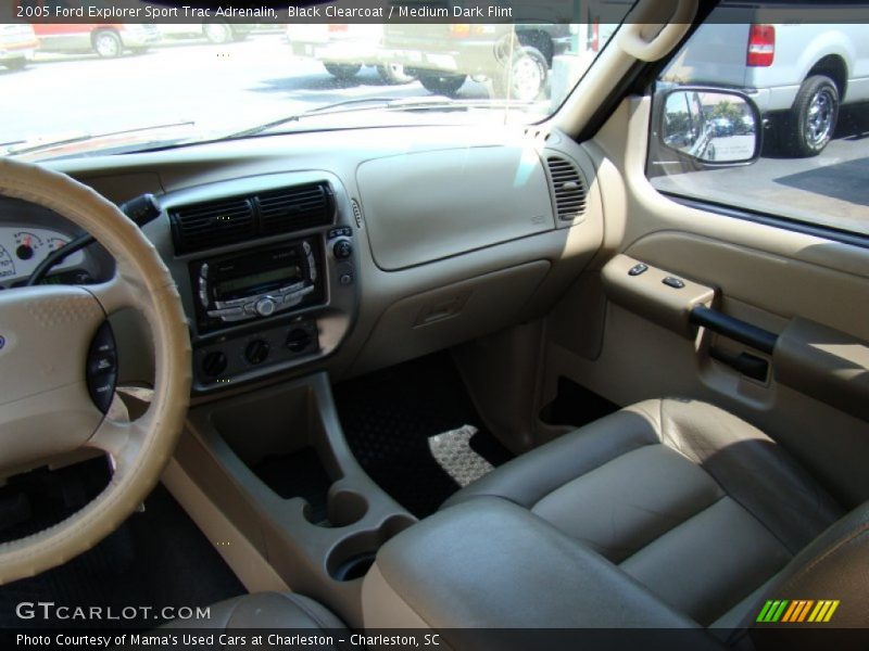 Black Clearcoat / Medium Dark Flint 2005 Ford Explorer Sport Trac Adrenalin