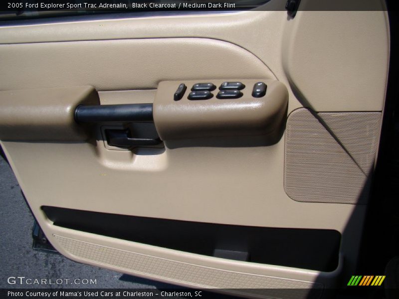 Black Clearcoat / Medium Dark Flint 2005 Ford Explorer Sport Trac Adrenalin