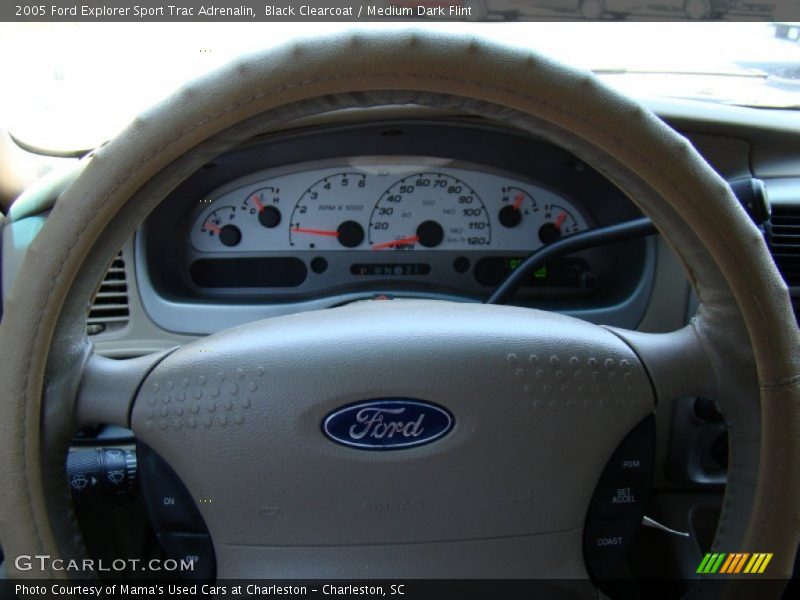 Black Clearcoat / Medium Dark Flint 2005 Ford Explorer Sport Trac Adrenalin