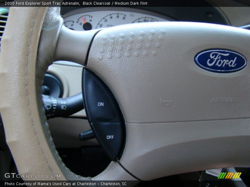 Black Clearcoat / Medium Dark Flint 2005 Ford Explorer Sport Trac Adrenalin