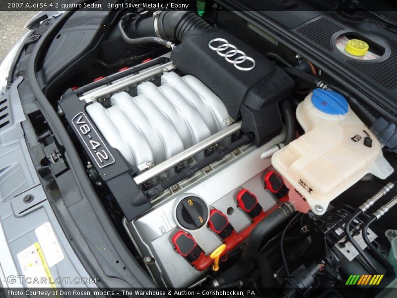  2007 S4 4.2 quattro Sedan Engine - 4.2 Liter DOHC 40-Valve VVT V8