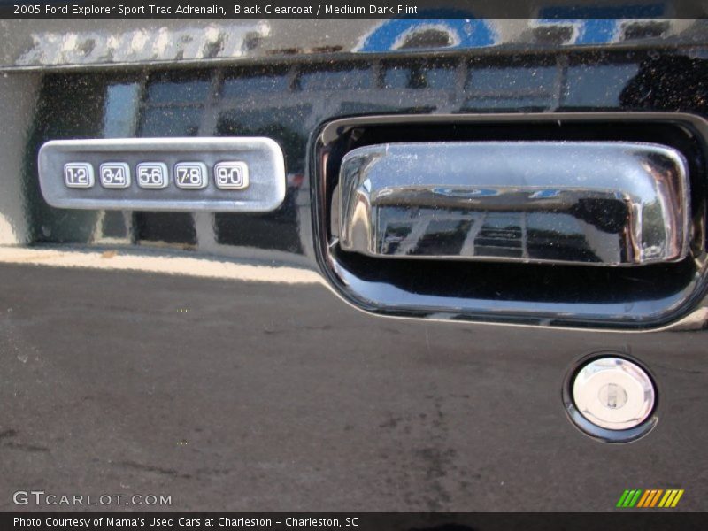 Black Clearcoat / Medium Dark Flint 2005 Ford Explorer Sport Trac Adrenalin
