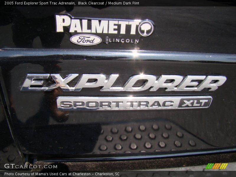 Black Clearcoat / Medium Dark Flint 2005 Ford Explorer Sport Trac Adrenalin