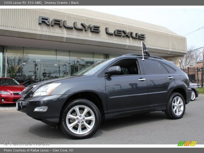 Smokey Granite / Black 2009 Lexus RX 350 AWD