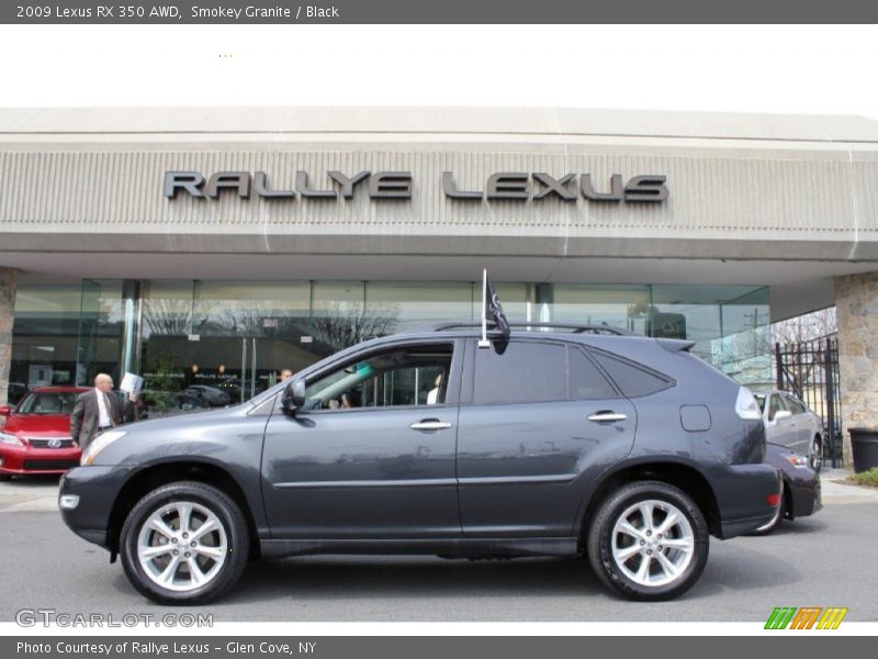 Smokey Granite / Black 2009 Lexus RX 350 AWD