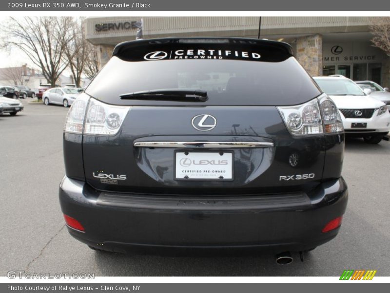 Smokey Granite / Black 2009 Lexus RX 350 AWD