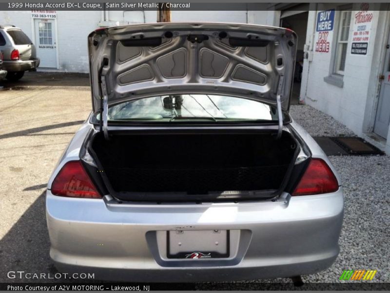 Satin Silver Metallic / Charcoal 1999 Honda Accord EX-L Coupe