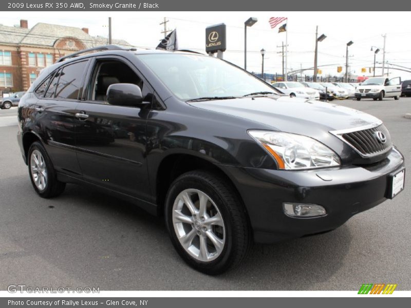 Smokey Granite / Black 2009 Lexus RX 350 AWD