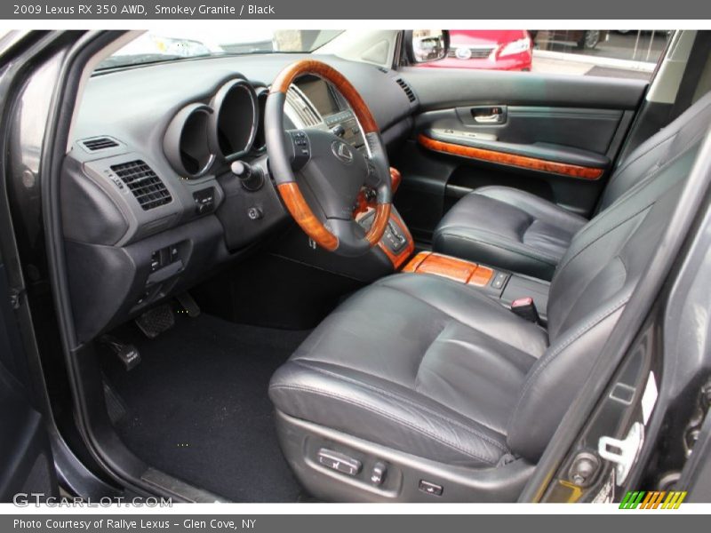 Smokey Granite / Black 2009 Lexus RX 350 AWD