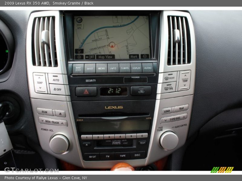 Smokey Granite / Black 2009 Lexus RX 350 AWD