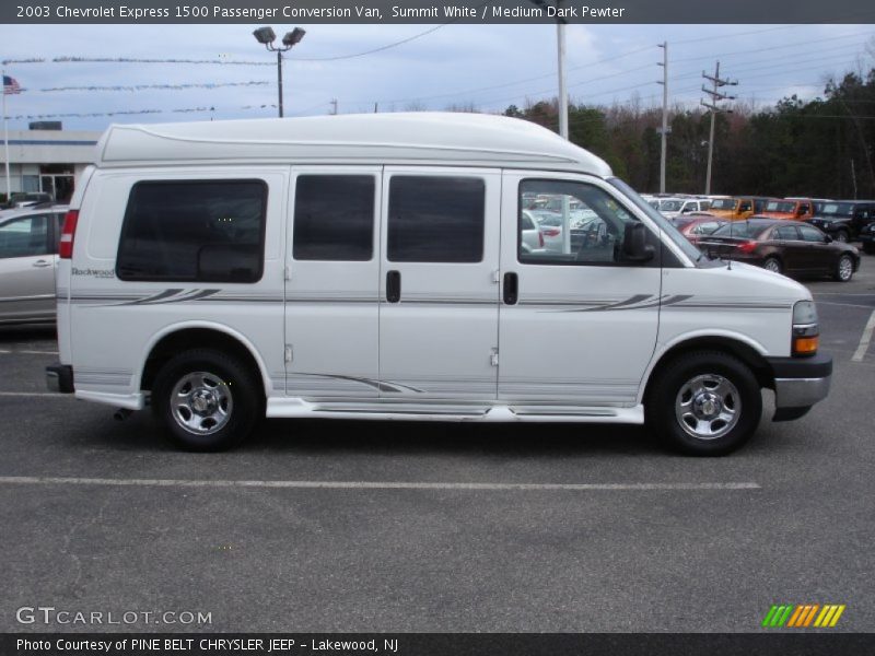  2003 Express 1500 Passenger Conversion Van Summit White