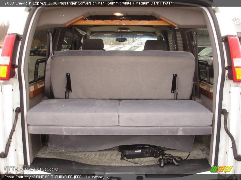 Summit White / Medium Dark Pewter 2003 Chevrolet Express 1500 Passenger Conversion Van
