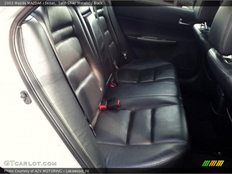 Satin Silver Metallic / Black 2003 Mazda MAZDA6 i Sedan