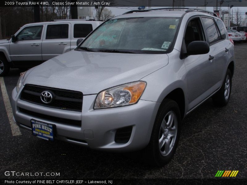 Classic Silver Metallic / Ash Gray 2009 Toyota RAV4 4WD