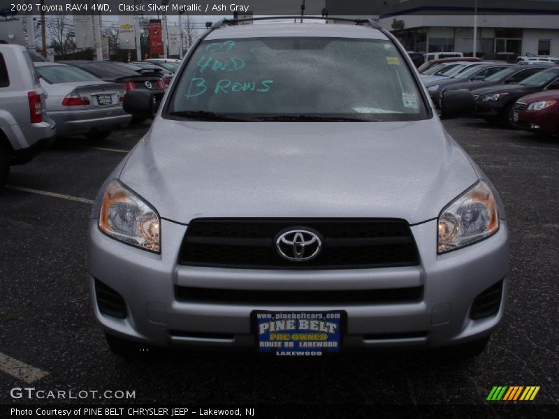 Classic Silver Metallic / Ash Gray 2009 Toyota RAV4 4WD