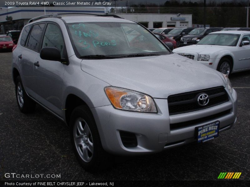 Classic Silver Metallic / Ash Gray 2009 Toyota RAV4 4WD