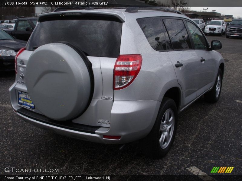 Classic Silver Metallic / Ash Gray 2009 Toyota RAV4 4WD