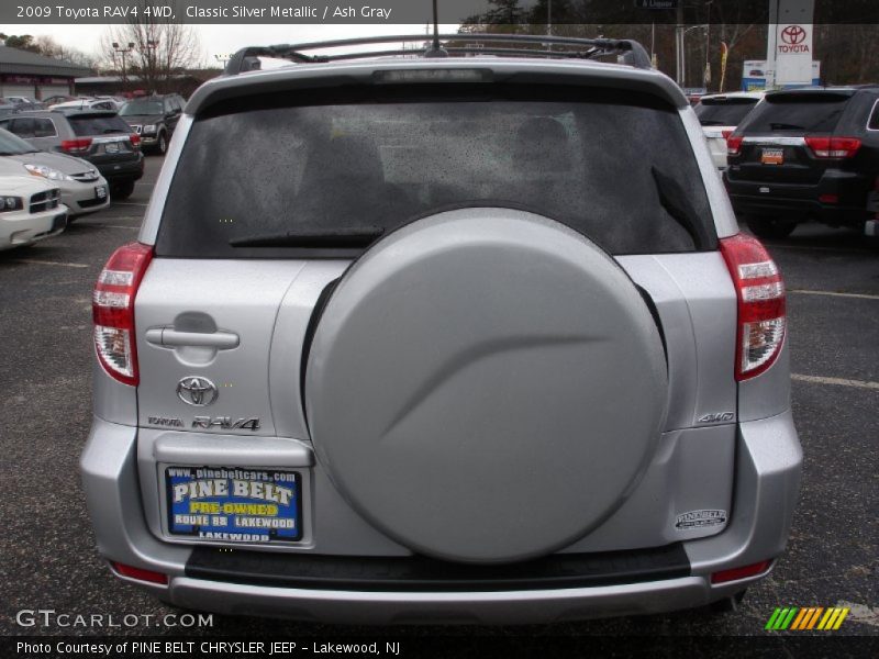 Classic Silver Metallic / Ash Gray 2009 Toyota RAV4 4WD