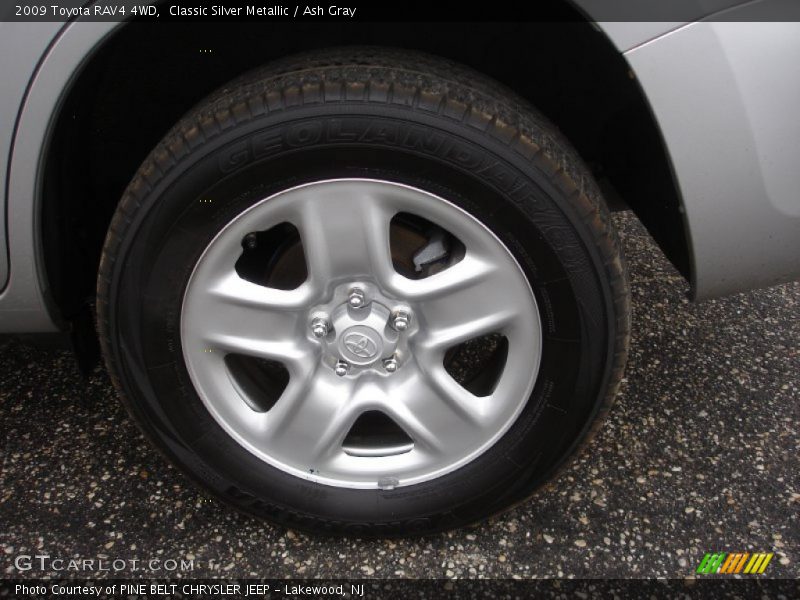 Classic Silver Metallic / Ash Gray 2009 Toyota RAV4 4WD