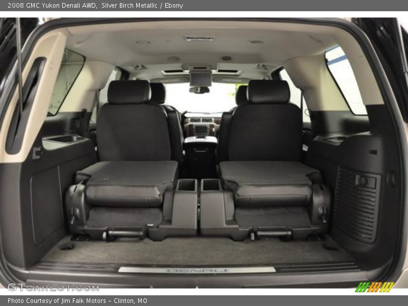Silver Birch Metallic / Ebony 2008 GMC Yukon Denali AWD