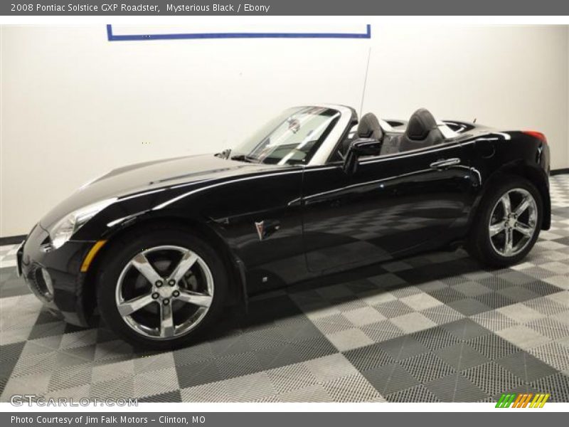 Mysterious Black / Ebony 2008 Pontiac Solstice GXP Roadster