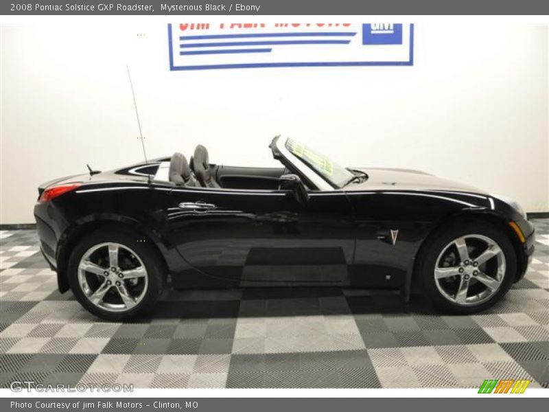 Mysterious Black / Ebony 2008 Pontiac Solstice GXP Roadster