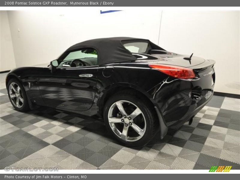 Mysterious Black / Ebony 2008 Pontiac Solstice GXP Roadster