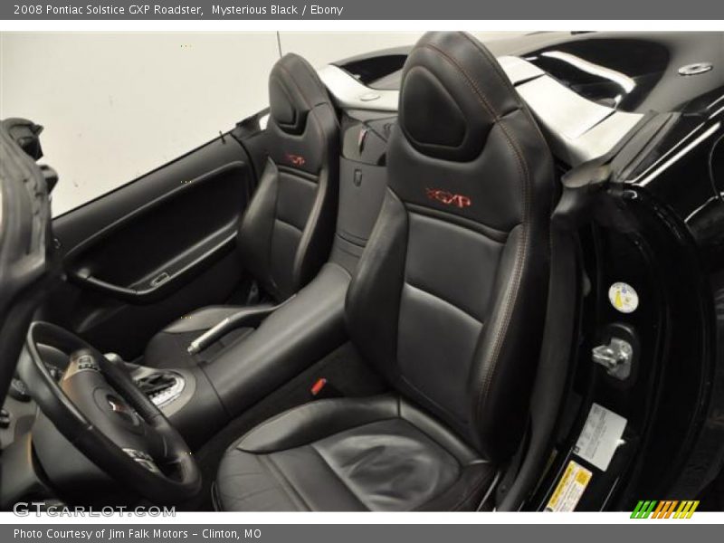 Mysterious Black / Ebony 2008 Pontiac Solstice GXP Roadster