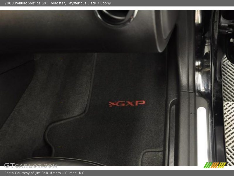 Mysterious Black / Ebony 2008 Pontiac Solstice GXP Roadster